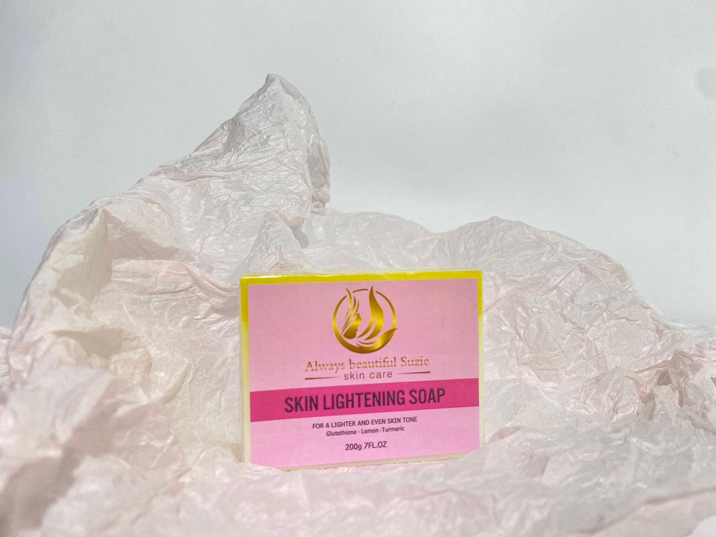 Skin lightning soap