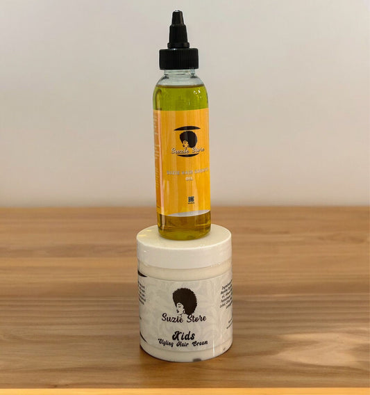 Oil/cream set for kids